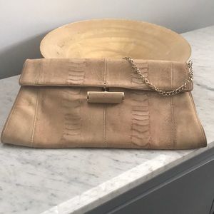 BCBGMaxAzaria Leather Clutch Bag
